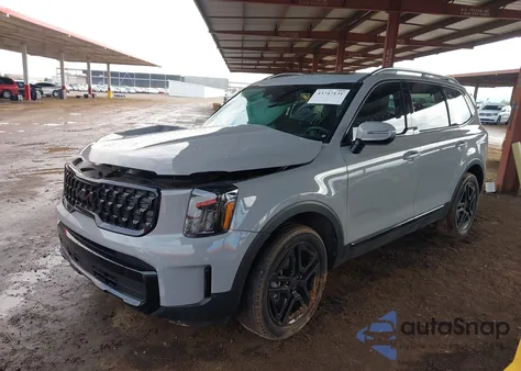 2025 Kia Telluride Ex X-Line из США, поврежденный, VIN 5XYP3DGCXSG576480